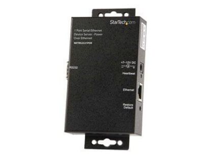 Picture of NETRS2321POE StarTech 1 Port RS232 Serial Ethernet-Device Server | Brand New 3 Years Warranty