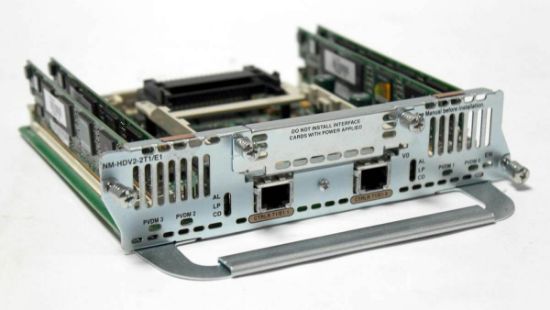 Picture of NM-HDV2-2T1/E1 Cisco Digital Voice/Fax Network Module | Refurbished