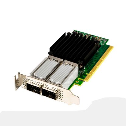 Picture of NNJ2M Dell Connectx-4 Dual Port EDR 100GB/S And 100GBE QSFP28 PCIE 3.0 X16 Adapter Card. Refurbished.