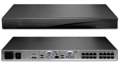 Picture of OHG514 Dell Poweredge Console Switch KVM Switch 16 Ports PS/2, USB. Refurbished.