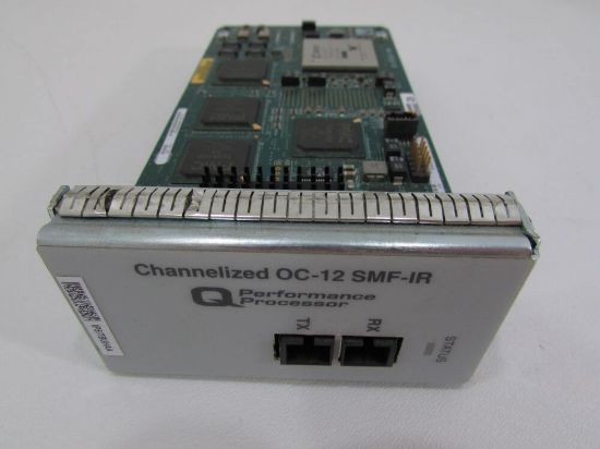 Picture of P-1CHOC12SMIR-QPP Juniper 1-Port Channelized OC-12 IQ PIC Module. New Bulk Pack.