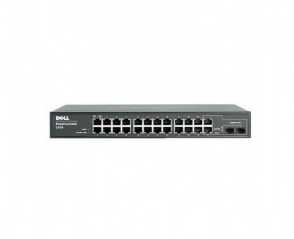 Picture of P2741NP Dell Powerconnect 2724 24-Port GB Ethernet Managed Switch. Refurbished.