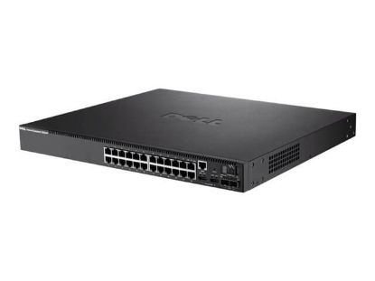 Picture of PC5524P Dell Powerconnect 5524P POE Switch 24 Ports Managed Stackable. Refurbished.