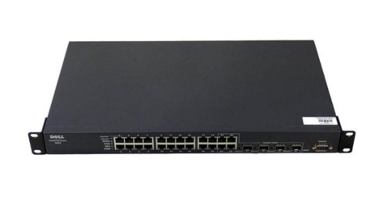 Picture of PCT5324 Dell Powerconnect 5324 24 Port Gigabit Ethernet Switch. Refurbished.