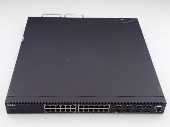 Picture of PDJ93 Dell N3024 Layer 3 24 Ports Manageable Switch. Refurbished.