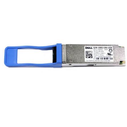Picture of Q28-100G-LR4-LITE Dell 100 Gbase-LR4 QSFP28 1310NM 2KM Transceiver. Refurbished.