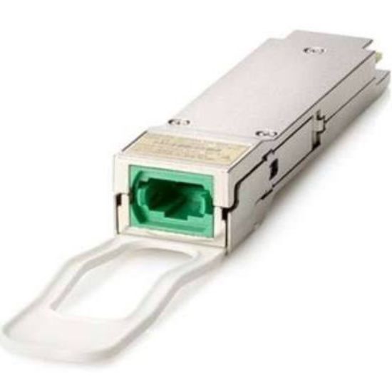 Picture of Q8J73A HPE M-series 100GBE Qsfp28 1310nm Psm4 500 Meter Transceiver. Refurbished.