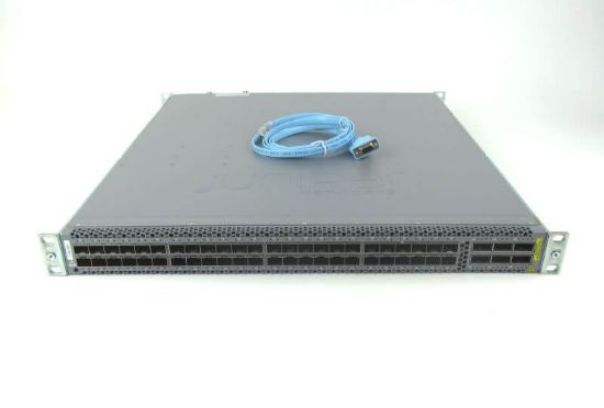 Picture of QFX5100-48S-3AFI Juniper Layer 3 Switch Manageable,54 X Expansion Slots. New in Box.