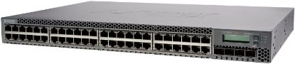 Picture of QFX5100-48S-DC-AFO Juniper Layer 3 Switch,Manageable,54 X Expansion Slots,48 X Sfp Slots,3 Layer Supported, 1U High, Rack Mountable. Refurbished.