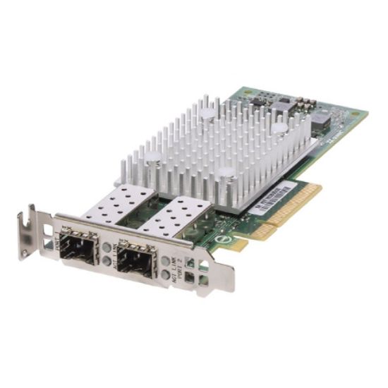 Picture of QL41112HLCU-DE Dell Qlogic Ql41112 Dual Port 10GB SFP+ PCIE Low Profile NIC. Refurbished.