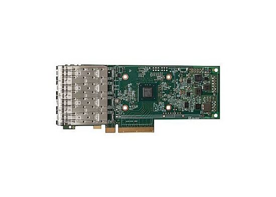 Picture of QL41134HLCU-CK Qlogic Quad-Ports 10GBPS SFP+ PCI Express Adapter. New Factory Sealed 3 Years Qlogic Warranty.