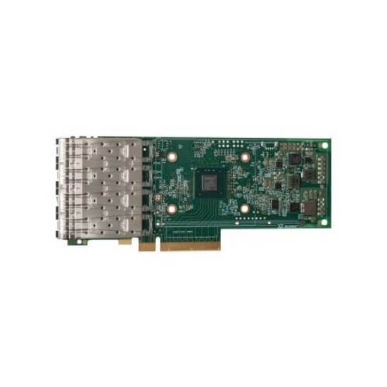Picture of QL41234HLCU-CK Qlogic Quad Port 25/10GBE SFP28 Pcie Adapter (L2+Roce+Iwarp) Channel Kit. New Factory Sealed 3 Years Qlogic Warranty.