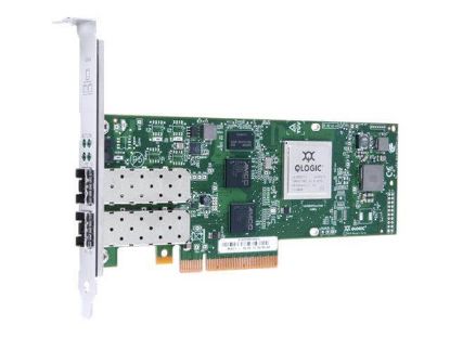 Picture of QLE8242-CU Qlogic Dual-Port Network Adapter,Pci Express 2.0 X8 Low Profile ,10 Gigabit Ethernet. Refurbished.