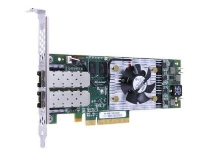 Picture of QLE8362-CU-CK Qlogic Network Adapter Pci Express. New Factory Sealed 3 Years Qlogic Warranty.