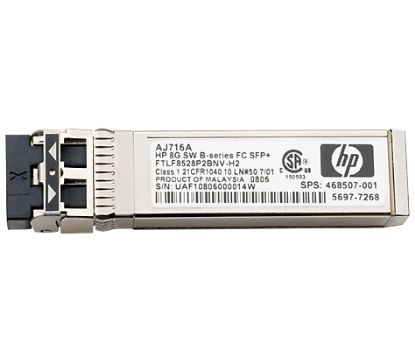 Picture of QW923A HP 16GB Sfp Short Wave Transceiver 1 Pack. New Bulk Pack.