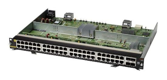 Picture of R0X39-61001 HPE Aruba 6400 48 Port 1GBE Class 4 Poe And 4 Port Sfp56 Module. Refurbished.