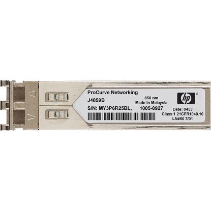 Picture of R1N47A HP 100GB QSFP 28 Mpo SR4 100M Transceiver. Refurbished.