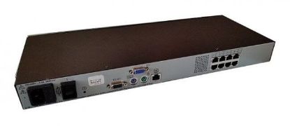 Picture of RD189 Dell Poweredge 180AS KVM Switch 8 Ports PS/2, USB. Refurbished.