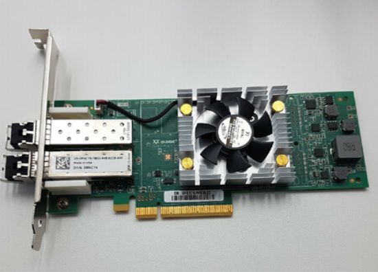 Picture of RNCT6 Dell Sanblade 16GB PCI-E Dual Port Fiber Channel Host Bus Adapter With Full-Height Bracket. Brand New