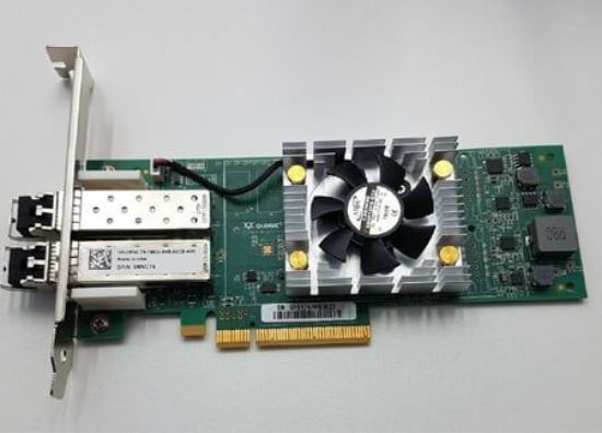 Picture of RNCT6 Dell Sanblade 16GB PCI-E Dual Port Fiber Channel Host Bus Adapter With Full-Height Bracket. Refurbished.