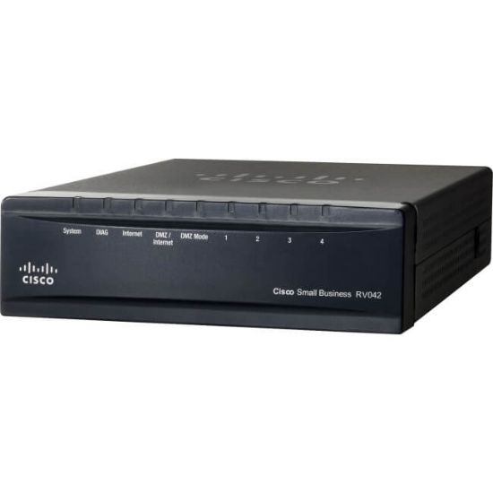 Picture of RV042G-K9-NA Cisco RV042 6 Ports Router | Refurbished