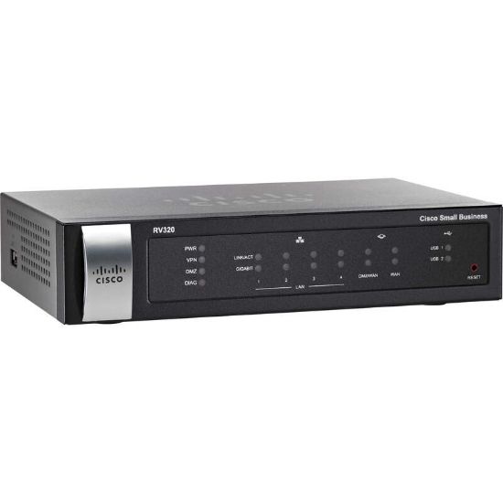 Picture of RV320-K9-NA Cisco Small Business RV320 Dual WAN VPN Router | Refurbished
