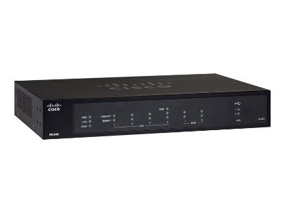 Picture of RV340-K9 Cisco RV340 6 Ports Dual WAN Gigabit VPN Router | Refurbished