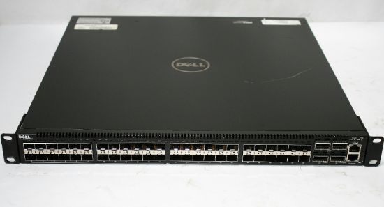 Picture of S4810P Dell Force10 48x 10g SFP+ And 4x 40g QSFP Port Switch. Refurbished.