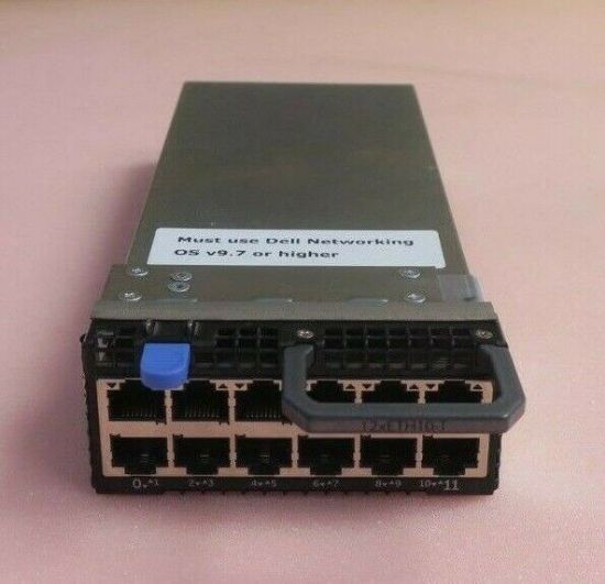 Picture of S5000 Dell Modular 10/40GBE L3 Switch 4 12-Port Mod FCOE 8G 10G SFP+. Refurbished.