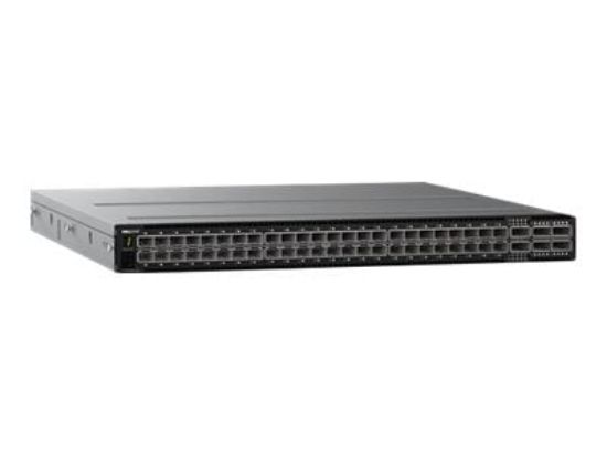 Picture of S5248F-ON Dell S5248f Switch L3 Managed 48 X 25 Gigabit Sfp28 + 4 X 100 Gigabit Qsfp28 + 2 X 200 Gigabit Qsfp28-dd. Refurbished.