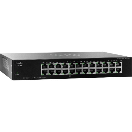 Picture of SF100-24-NA Cisco Small Business 24 Ports Ethernet Switch | Refurbished