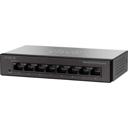 Picture of SF100D-08-NA Cisco Small Business 8 Ports - Unmanaged Switch | Refurbished