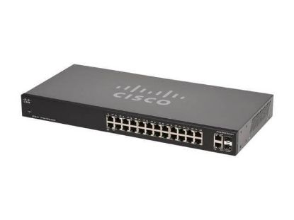 Picture of SF102-24-NA Cisco Small Business 24 Ethernet Ports Unmanaged Switch | Refurbished
