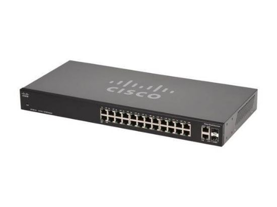 Picture of SF102-24-NA Cisco Small Business 24 Ethernet Ports Unmanaged Switch | Refurbished