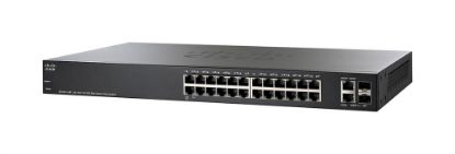 Picture of SF220-24-K9-NA Cisco Small Business 24 Ethernet & 2 Combo Gigabit SFP Ports Managed Switch | Refurbished