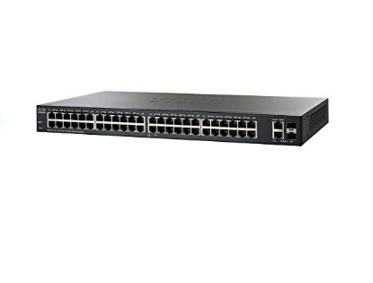 Picture of SF220-48P-K9-NA Cisco Small Business Smart Plus 48 PoE Ethernet Ports & 2 Combo Gigabit SFP Ports Managed Switch | New Bulk Pack