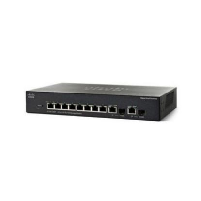 Picture of SF350-08-K9 Cisco Small Business 8 Ethernet Ports Managed Switch | Refurbished