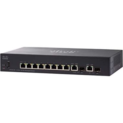 Picture of SF352-08-K9-NA Cisco Small Business- 8 Ethernet Ports Managed Switch | Refurbished