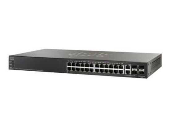 Picture of SF500-24MP-K9-NA Cisco Small Business 24 Ports Managed Switch | Refurbished
