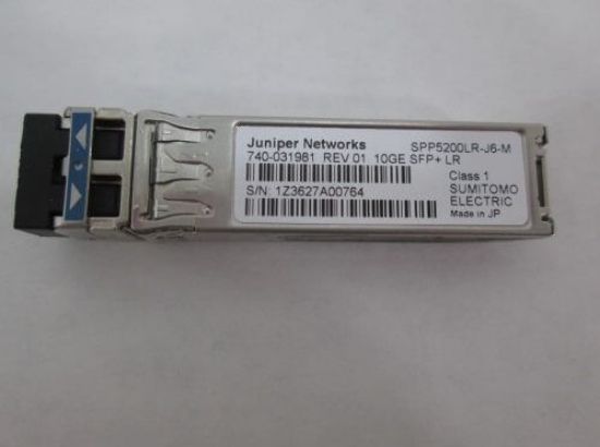 Picture of SFPP-10GE-LR Juniper-10gbase-Sr Sfp+ Module Sfp+ 10ge Pluggable Transceiver. Refurbished.