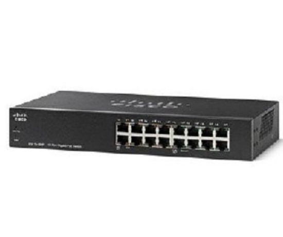 Picture of SG110-16HP-NA Cisco Small Business 16 Ports Layer 2 Unmanaged Switch | Refurbished