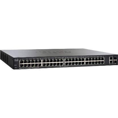 Picture of SG200-50FP Cisco 50-Ports Gigabit Full-PoE Smart Switch | Refurbished