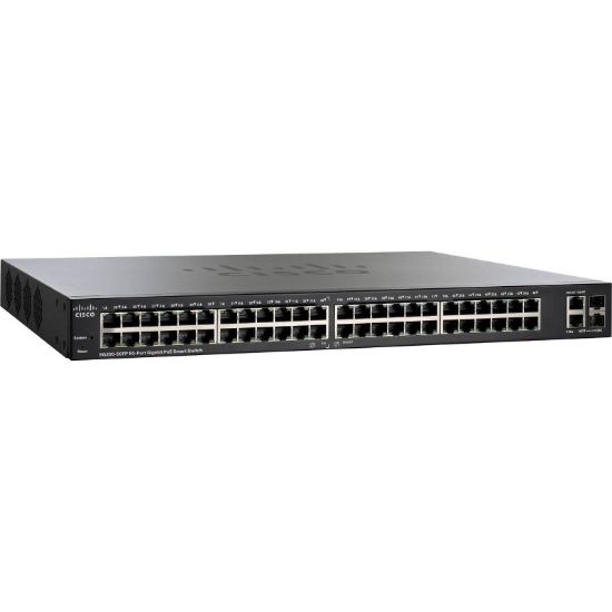 Picture of SG200-50FP-NA Cisco 50-Ports Gigabit Full-PoE Smart Switch | Refurbished