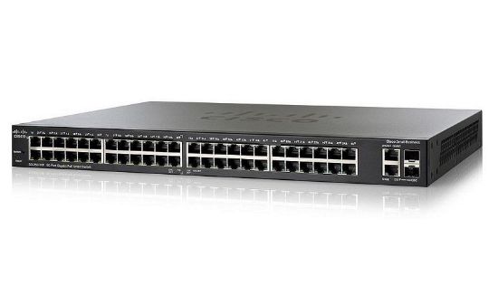 Picture of SG250-50HP-K9-NA Cisco 250 Series 50 Ports L3 Ethernet Switch | Refurbished