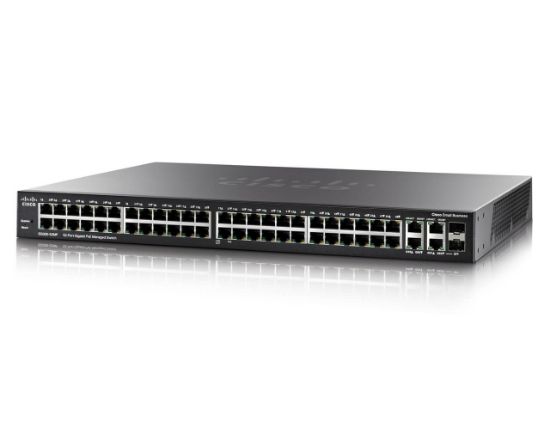 Picture of SG300-52MP-K9-NA Cisco Small Business 52 Ports Managed Switch | Refurbished