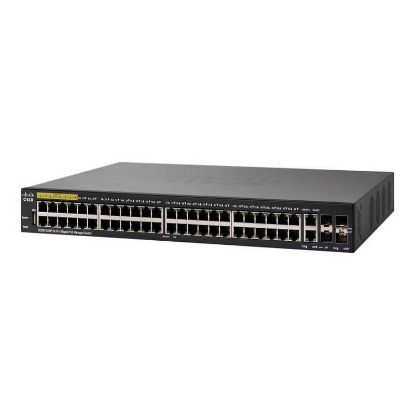 Picture of SG350-52MP-K9-NA Cisco SG350-52MP 52-Port Managed Switch | New Bulk Pack | Call