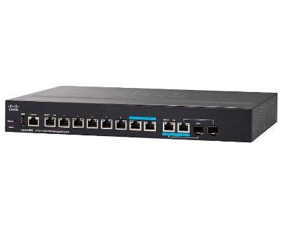 Picture of SG350-8PD-K9 Cisco 350 Series 8-Ports Managed Desktop Gigabit Ethernet PoE+ Switch | Refurbished