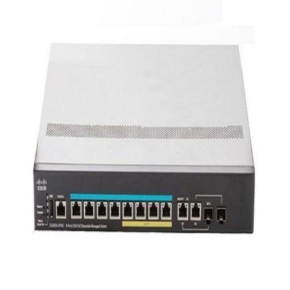 Picture of SG350X-8PMD-K9 Cisco SG350X-8PMD 8-Ports 2.5G PoE Stackable Managed Switch | Refurbished