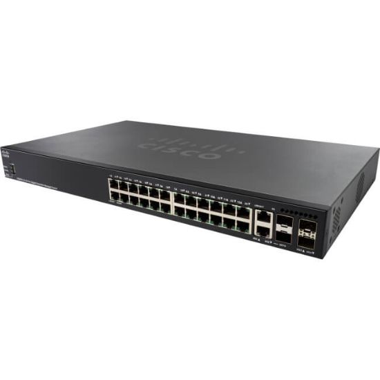 Picture of SG500-28-K9 Cisco Small Business SG500-28 Managed Switch | Refurbished