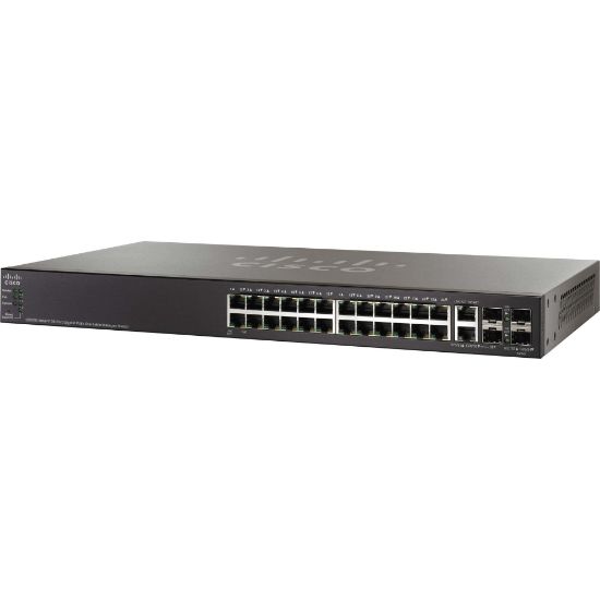 Picture of SG500-28MPP-K9 Cisco Small Business 26 Ports Managed Switch | Refurbished